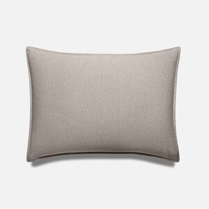 Brooklinen Heathered Pillowcases Set Cashmere Blend Driftwood King